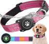 Airtag Dog Collar – Waterproof Reflective Nylon Collar with Airtag Holder, Adjustable for Small to Large Dogs, Luminous Design for Night Safety - Abbycart