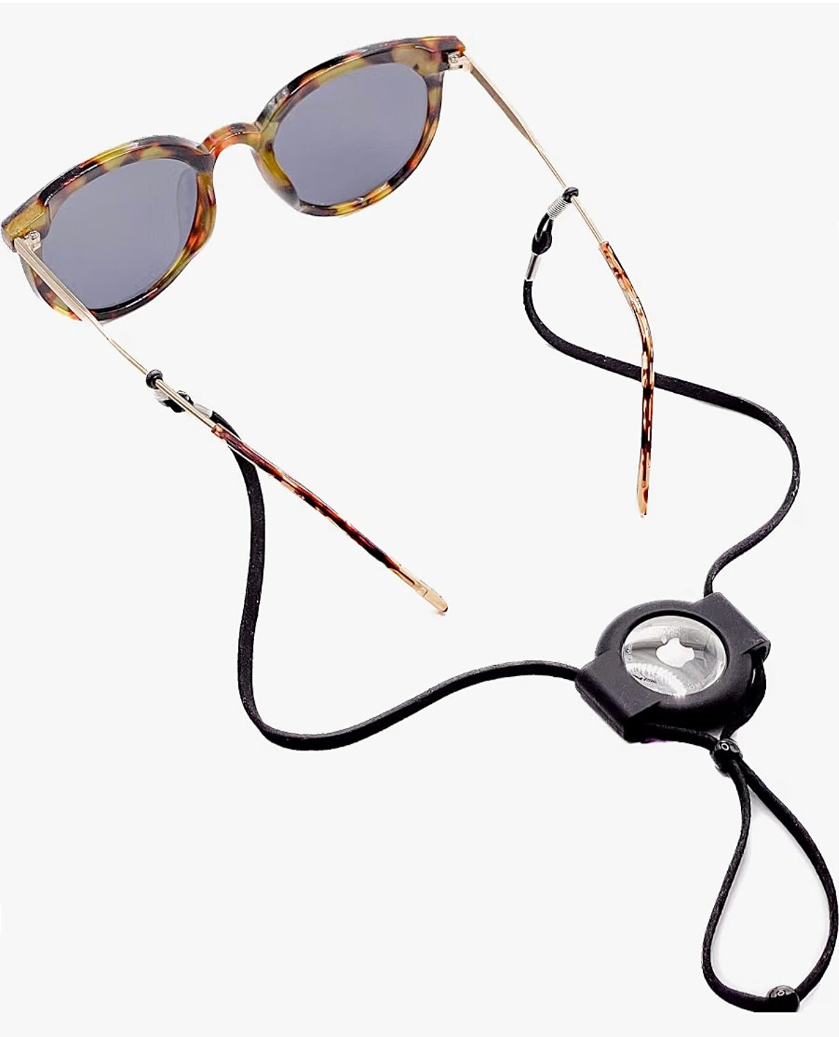 AirTag Eyeglass Strap – Adjustable Anti-Loss Glasses Lanyard with Holder for Men, Women, Seniors – Fits Readers & Sunglasses
