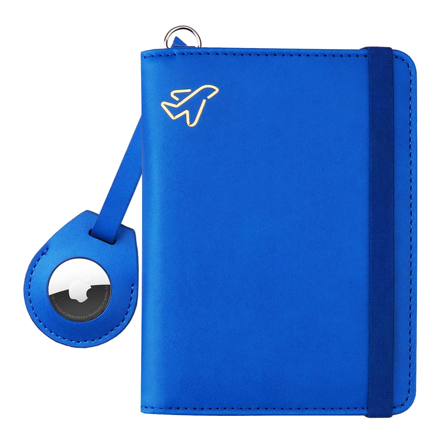 AirTag Passport Holder – RFID Blocking Travel Wallet for Men & Women - Abbycart