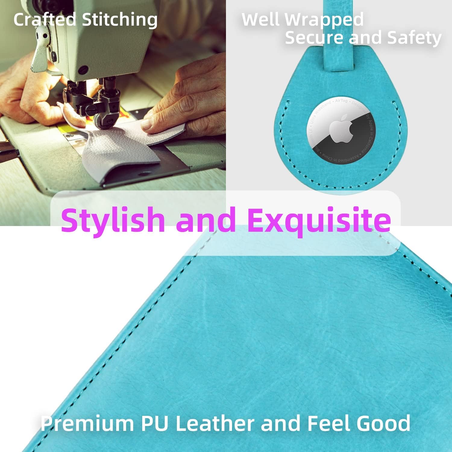 AirTag Passport Holder – RFID Blocking Travel Wallet for Men & Women - Abbycart