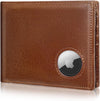 Airtag Wallet for Men – Slim RFID Blocking Genuine Leather Bifold with Airtag Holder, 14 Card Slots, and Gift Box - Abbycart