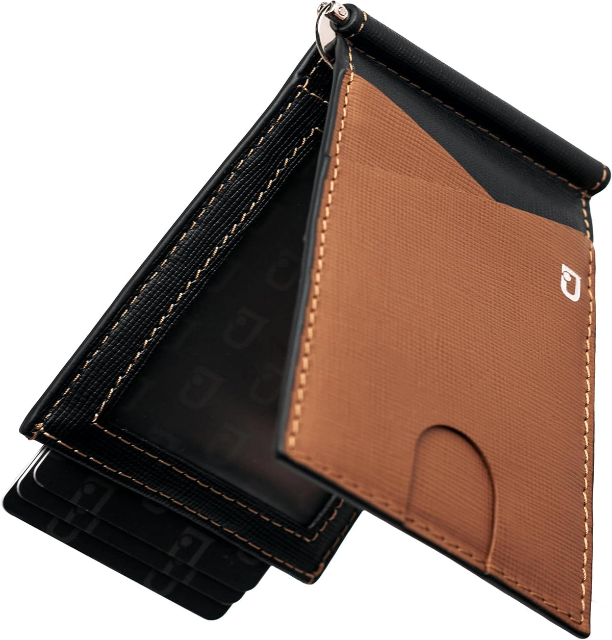 Airtag Wallet with Pop-Up Card Case | Genuine Leather RFID Slim Wallet