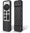 Apple TV Siri Remote Case 2021–2022 Anti-Slip Silicone Cover Black