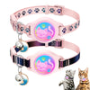 Cat Collar with AirTag Holder Waterproof Breakaway Reflective 2 Pack
