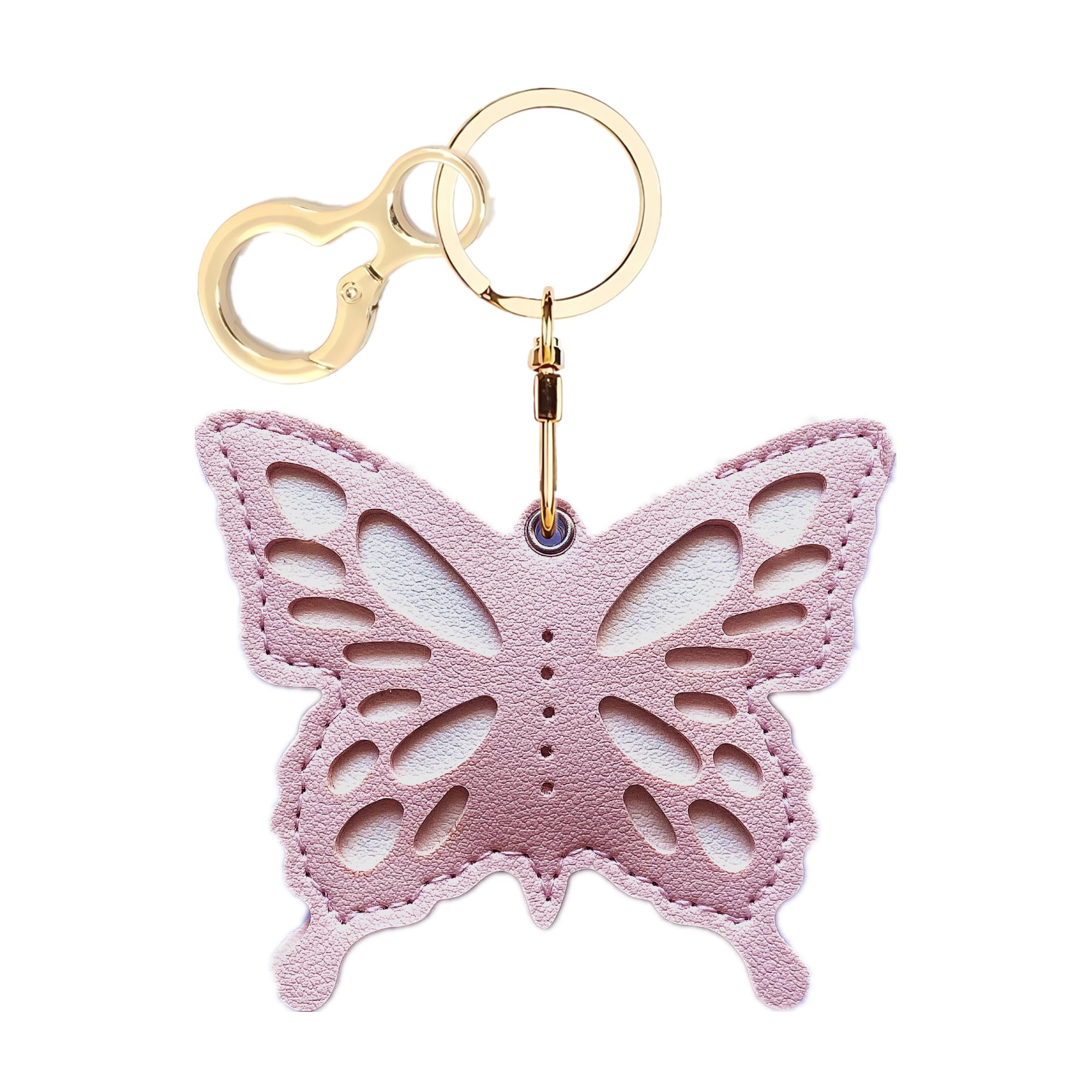 Cute AirTag Holder Case with Keyring for Keys, Bags & Luggage