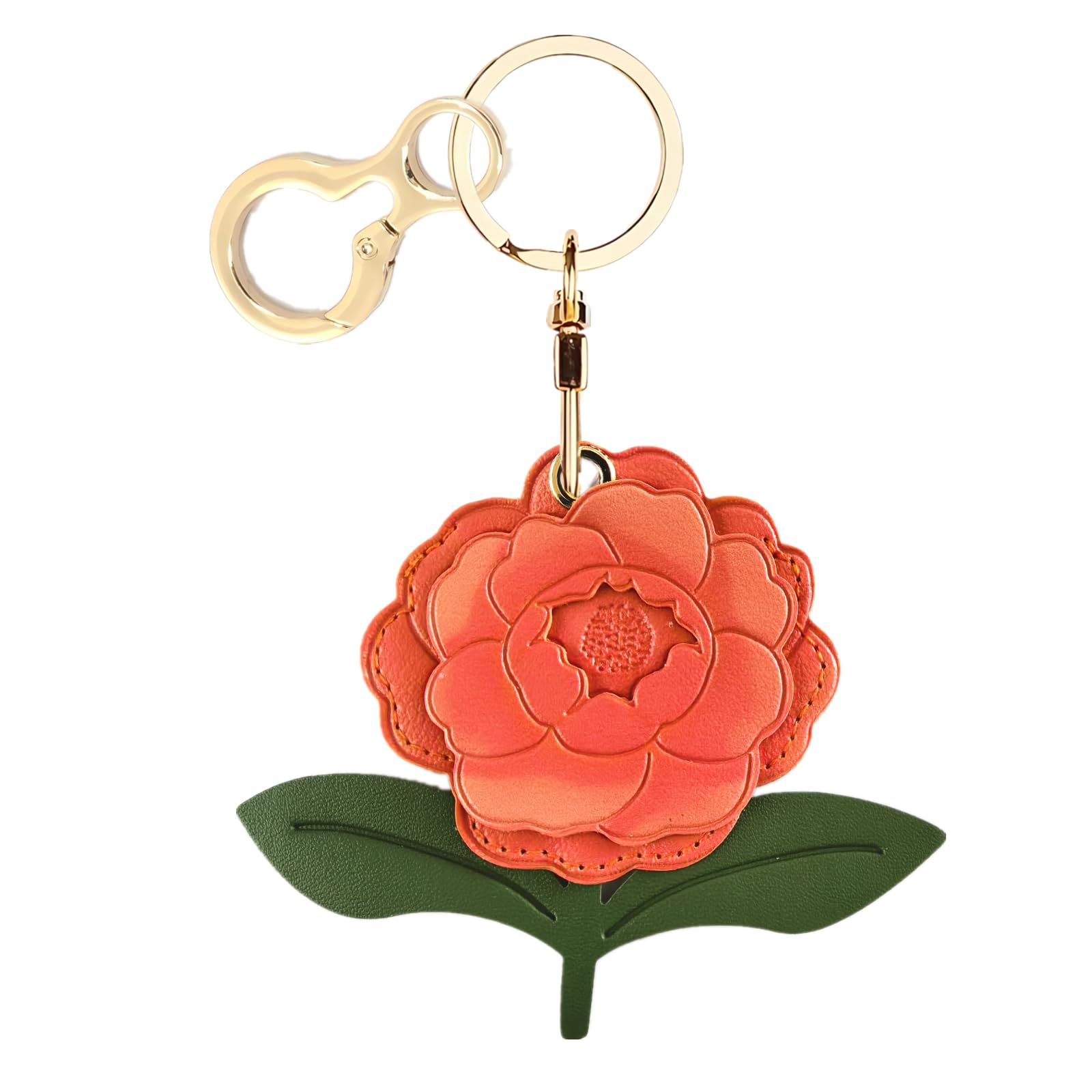 Cute AirTag Holder Case with Keyring for Keys, Bags & Luggage