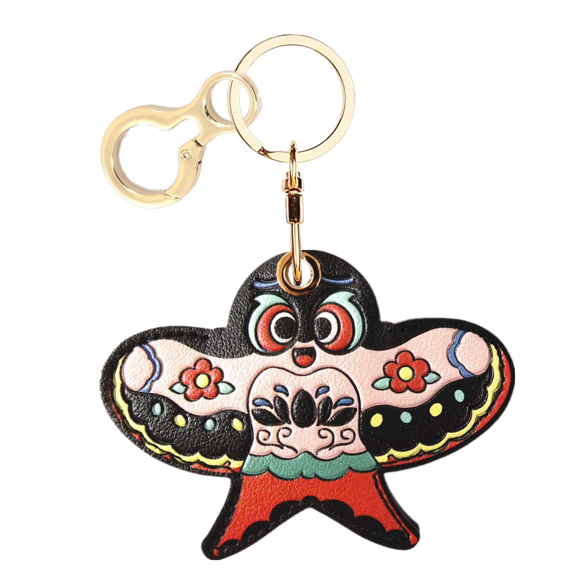 Cute AirTag Holder Case with Keyring for Keys, Bags & Luggage