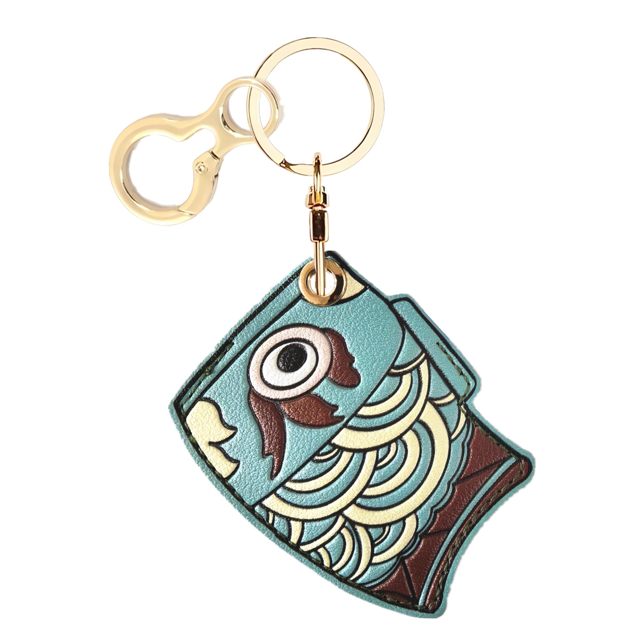 Cute AirTag Holder Case with Keyring for Keys, Bags & Luggage