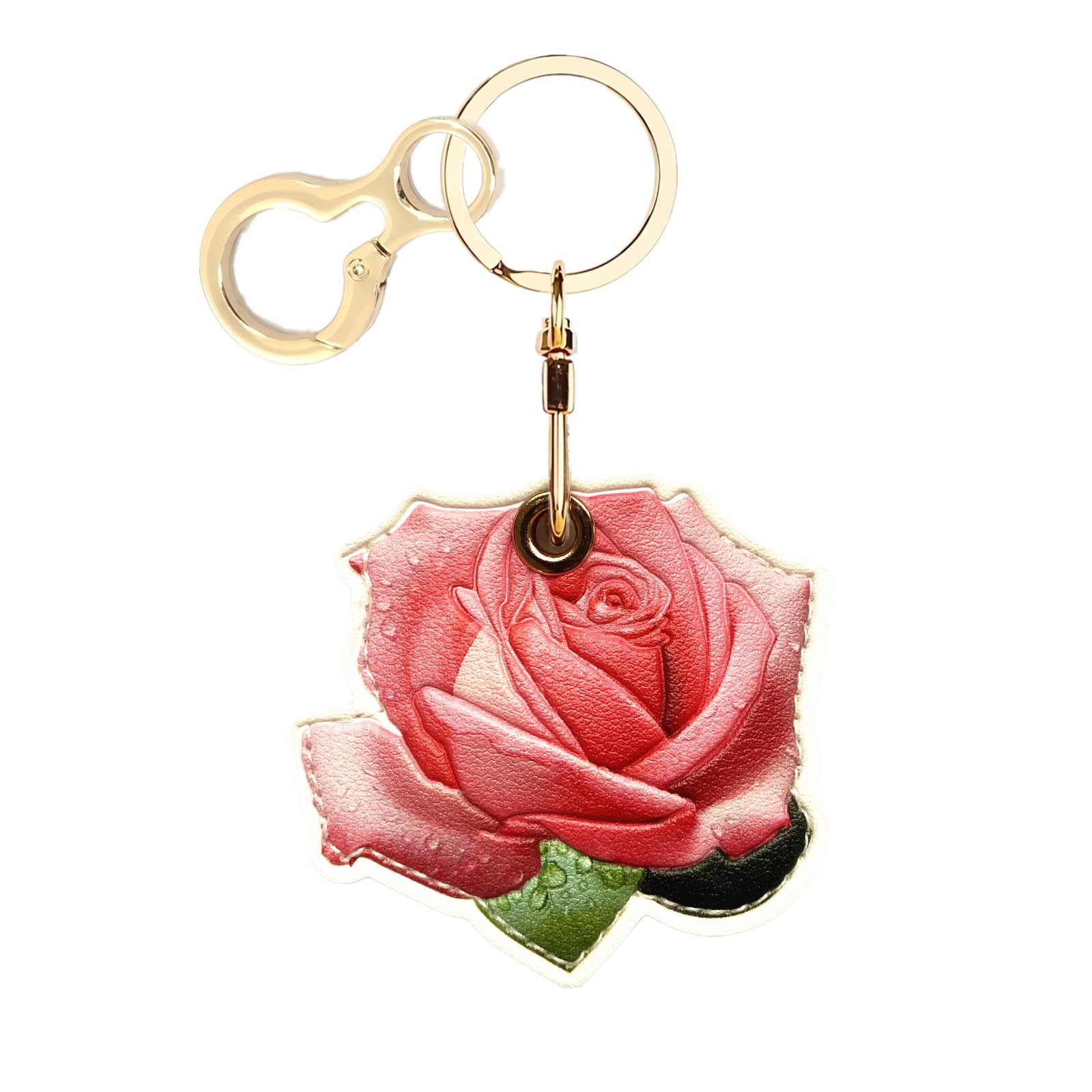 Cute AirTag Holder Case with Keyring for Keys, Bags & Luggage