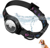 Durable Dog Collar with AirTag Holder - Waterproof & Reflective Design