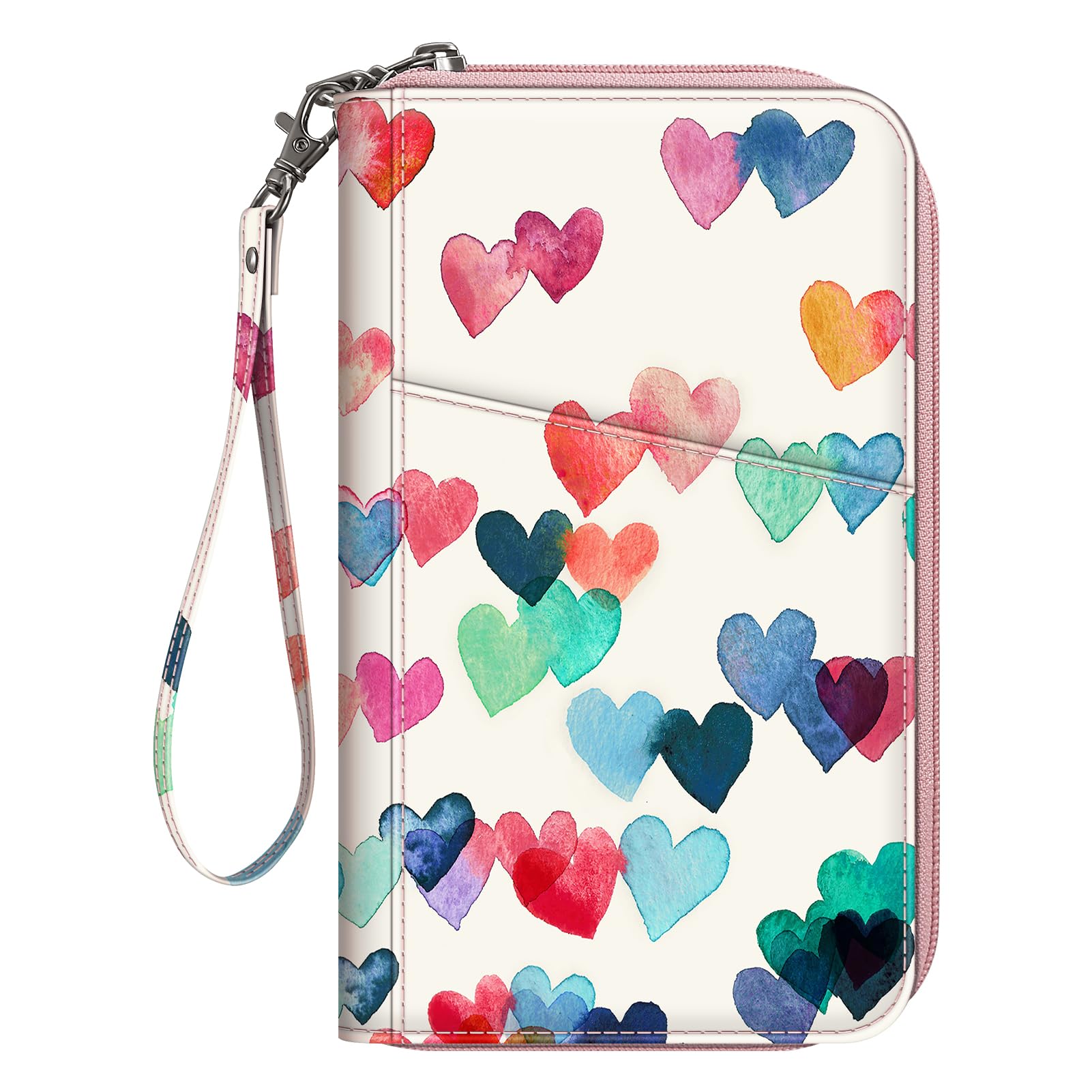 Family Passport Holder RFID Travel Wallet Organiser Clutch Bag