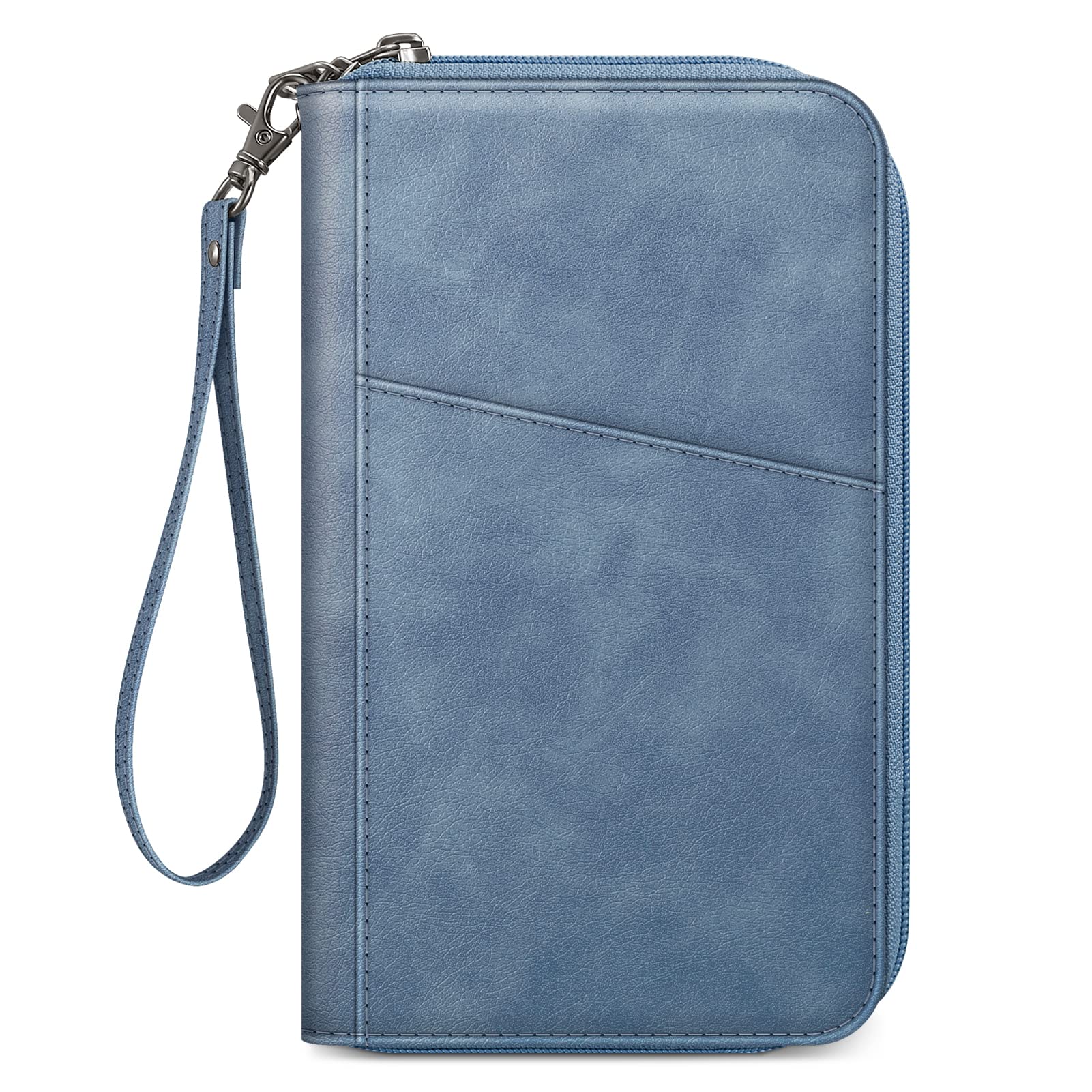 Family Passport Holder RFID Travel Wallet Organiser Clutch Bag