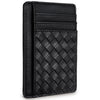 Front Pocket Minimalist Leather Slim Wallet RFID Blocking Medium Size