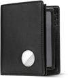 Genuine Leather AirTag Wallet – RFID Blocking Bifold for Men