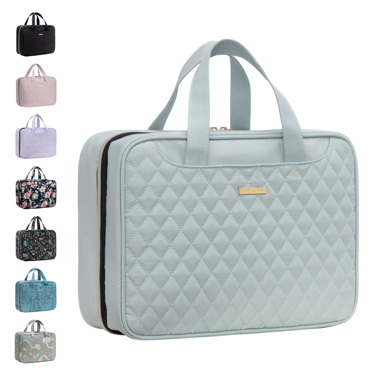 Hanging Toiletry Bag for Women, Travel Makeup Organizer with Hook