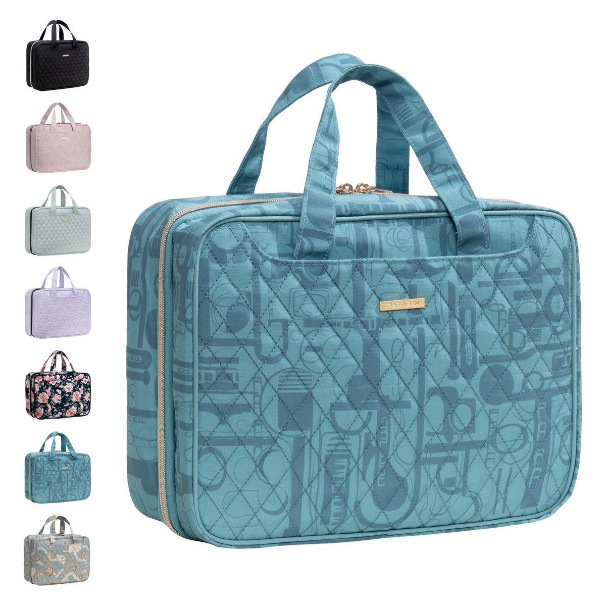 Hanging Toiletry Bag for Women, Travel Makeup Organizer with Hook