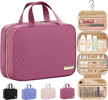 Hanging Toiletry Bag – Waterproof Travel Organizer with Large Capacity