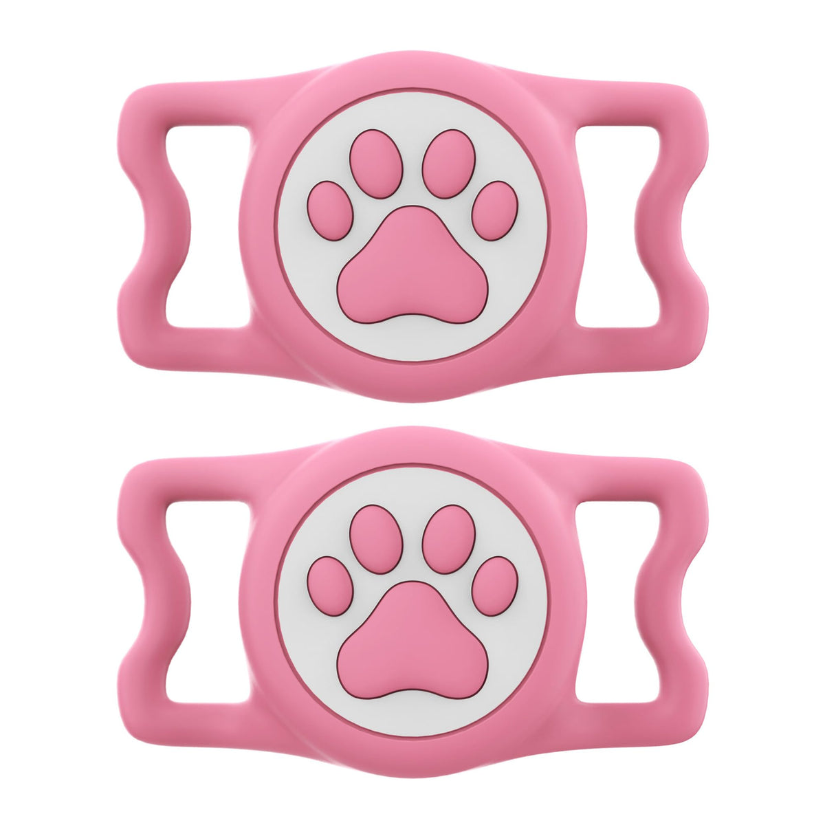 IP68 Waterproof AirTag Dog Collar Holder – Silicone Protective Case for Apple AirTag