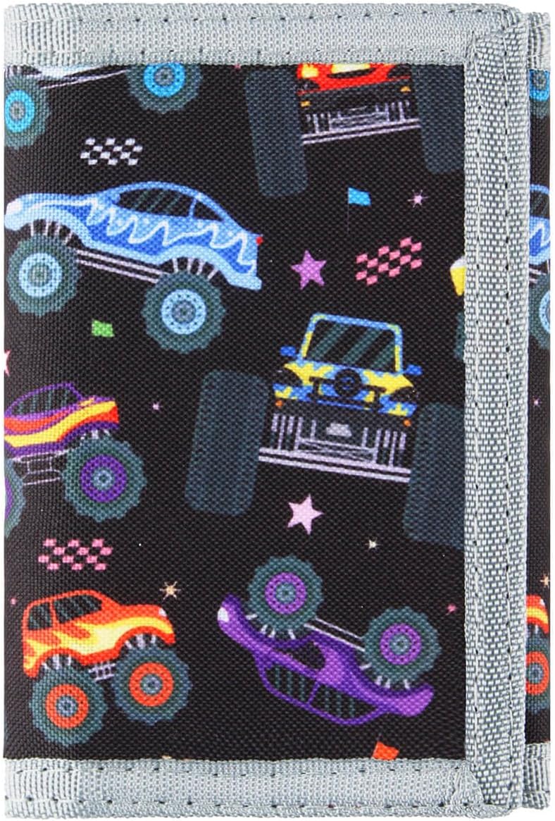 Kids Wallet for Boys – Tri-Fold Wallet with Coin Pocket & Card Slots