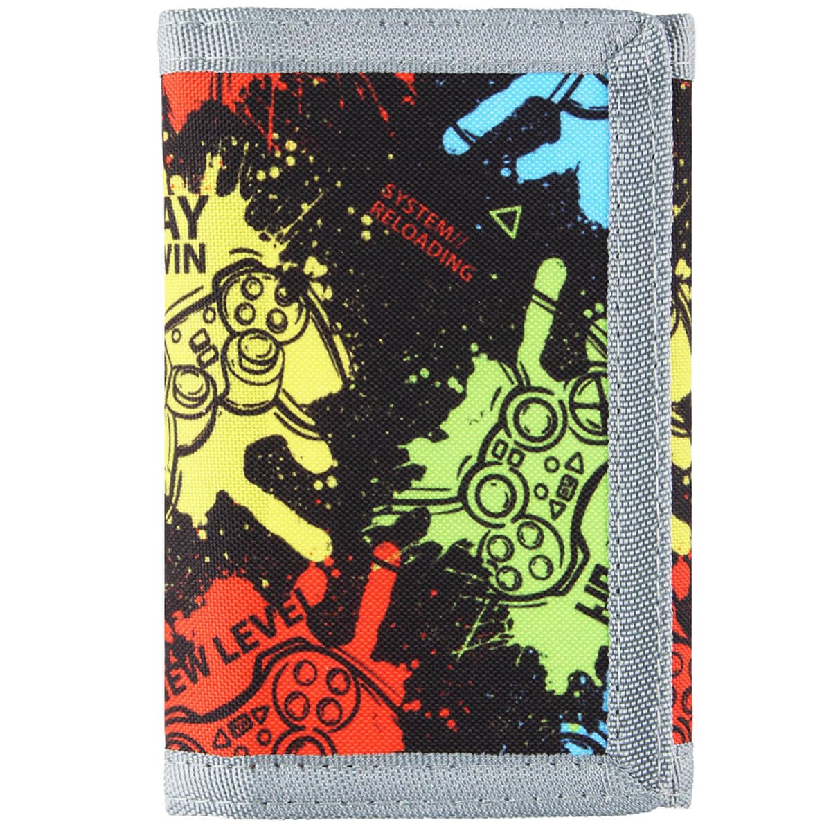 Kids Wallet for Boys – Tri-Fold Wallet with Coin Pocket & Card Slots
