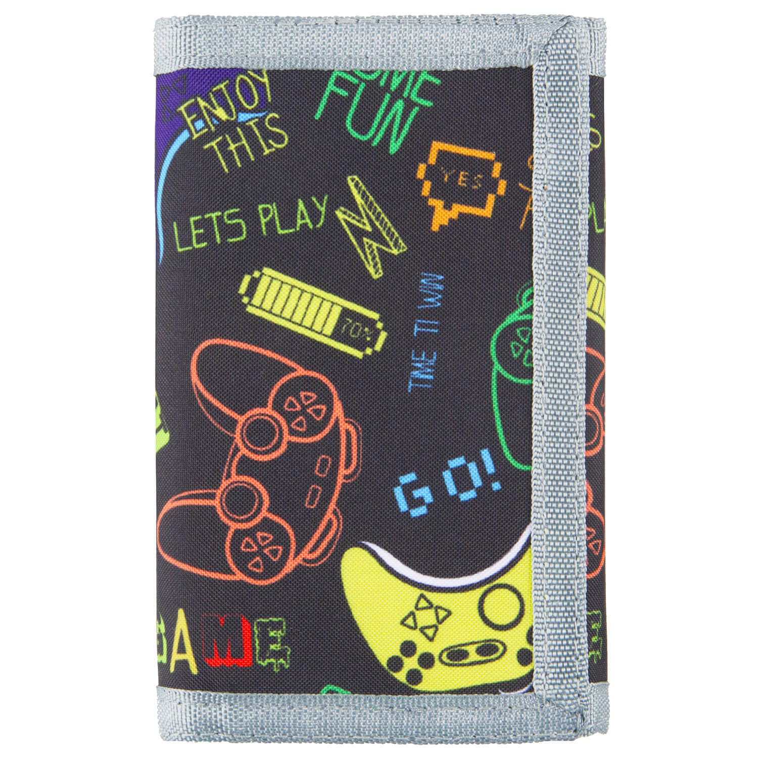 Kids Wallet for Boys – Tri-Fold Wallet with Coin Pocket & Card Slots