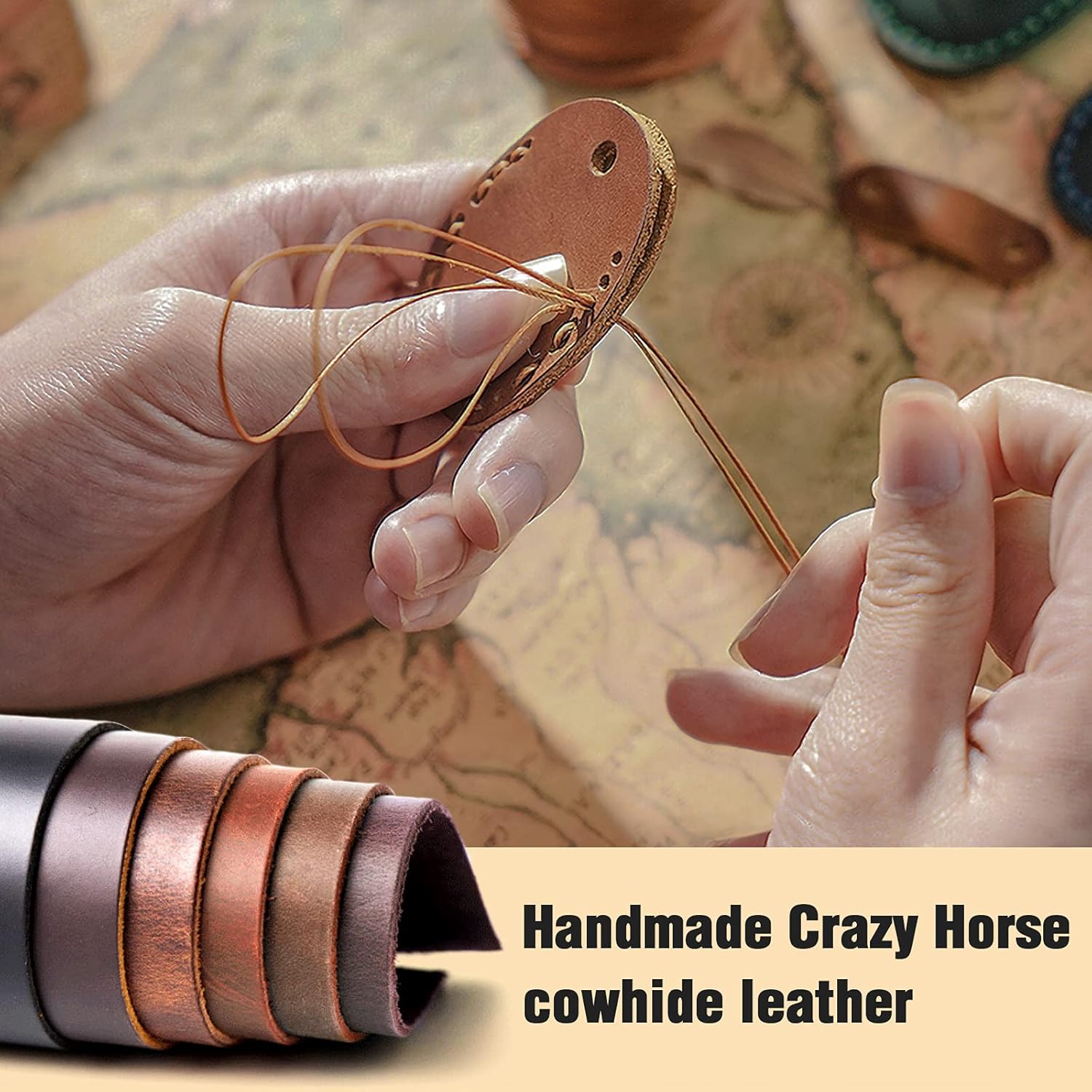 Leather AirTag Holder - Abbycart