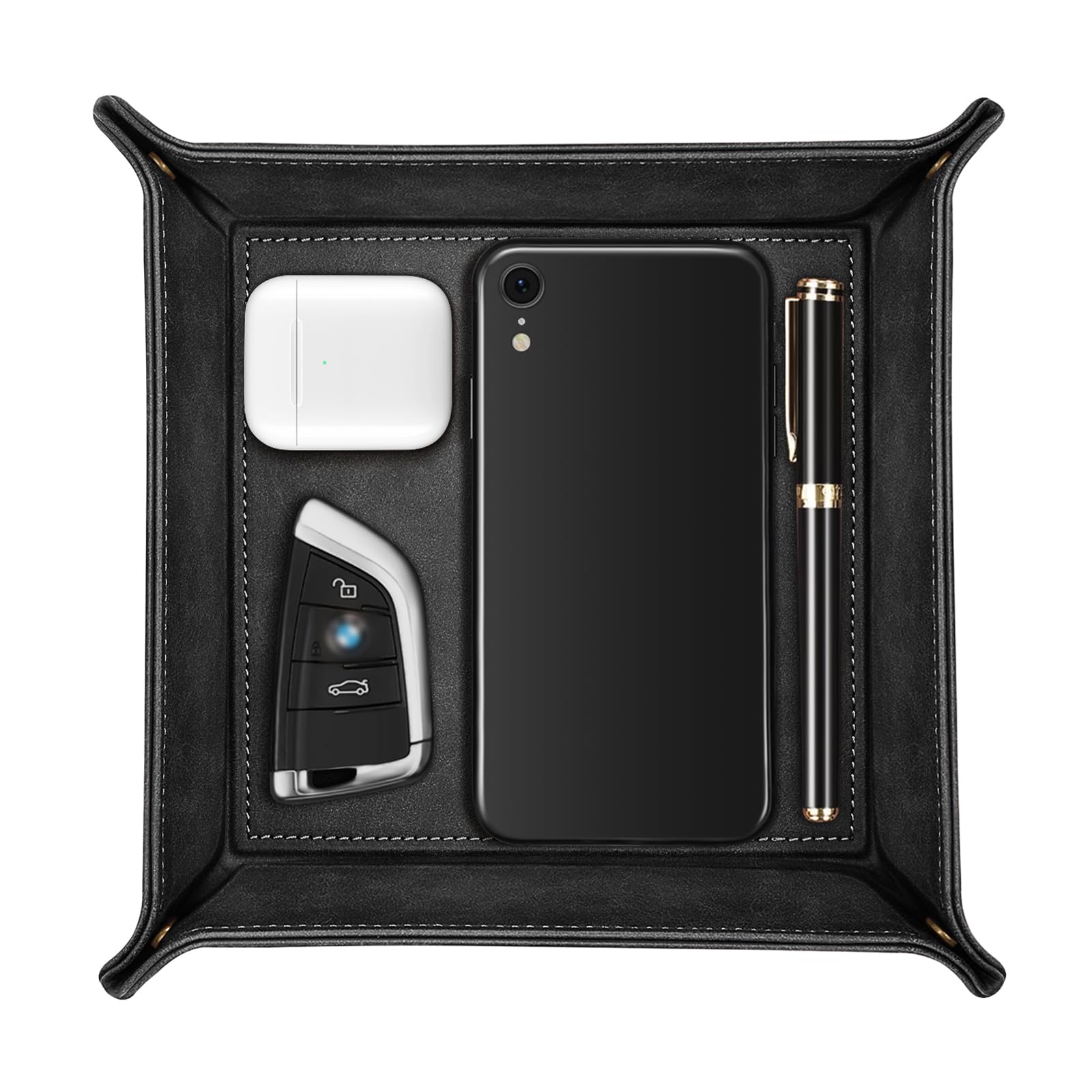 Leather Valet Tray - Abbycart