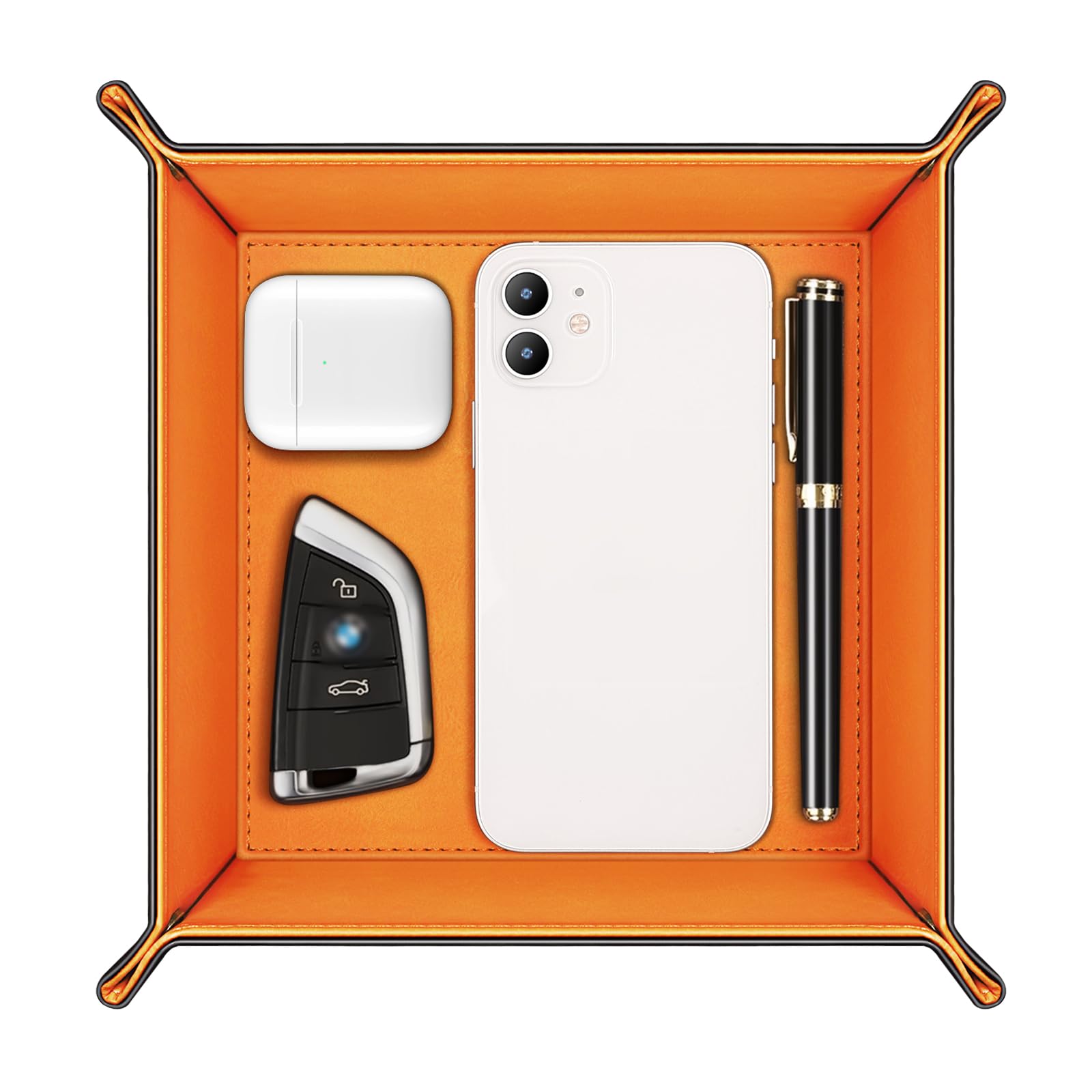 Leather Valet Tray - Abbycart