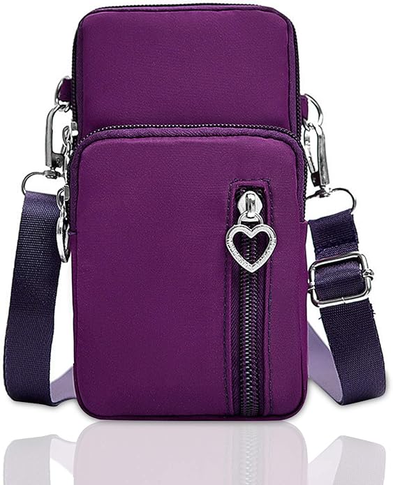 Lightweight Small Crossbody Phone Bag Travel Purse for Women