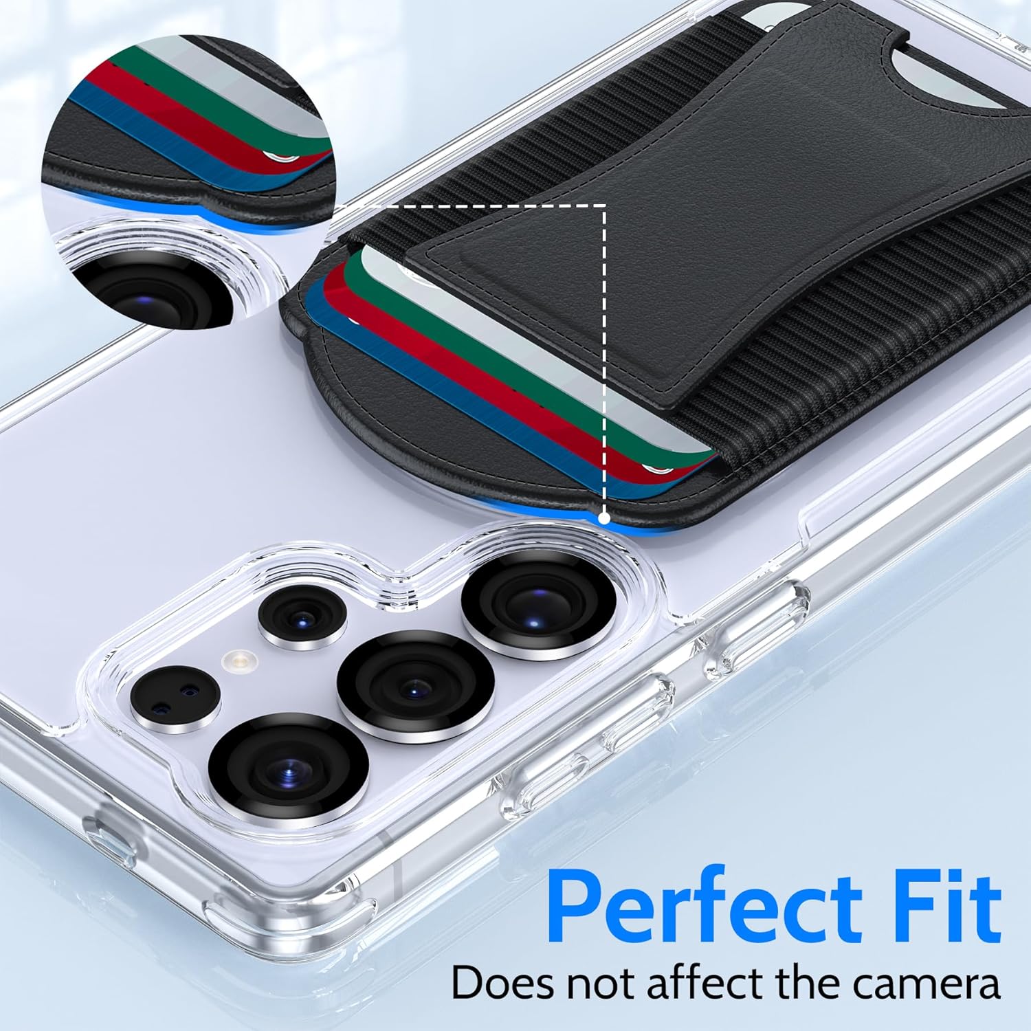 Magnetic Phone Wallet Card Holder RFID Slim MagSafe Compatible