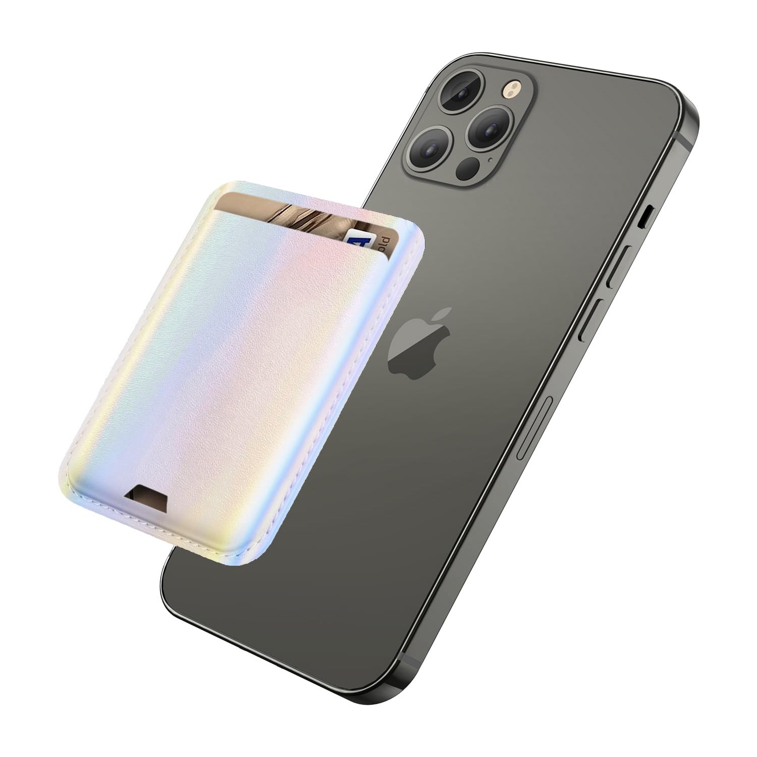 MagSafe Wallet for iPhone | Magnetic Leather Card Holder Compatible with iPhone 17 16 15 14 13 12 Pro Max Slim Wallet Gift for Him