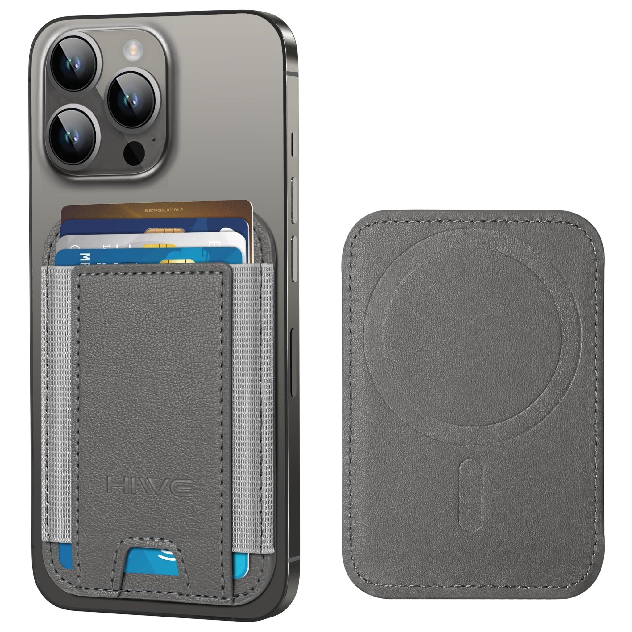 MagSafe Wallet for iPhone RFID Blocking Magnetic Card Holder Slim