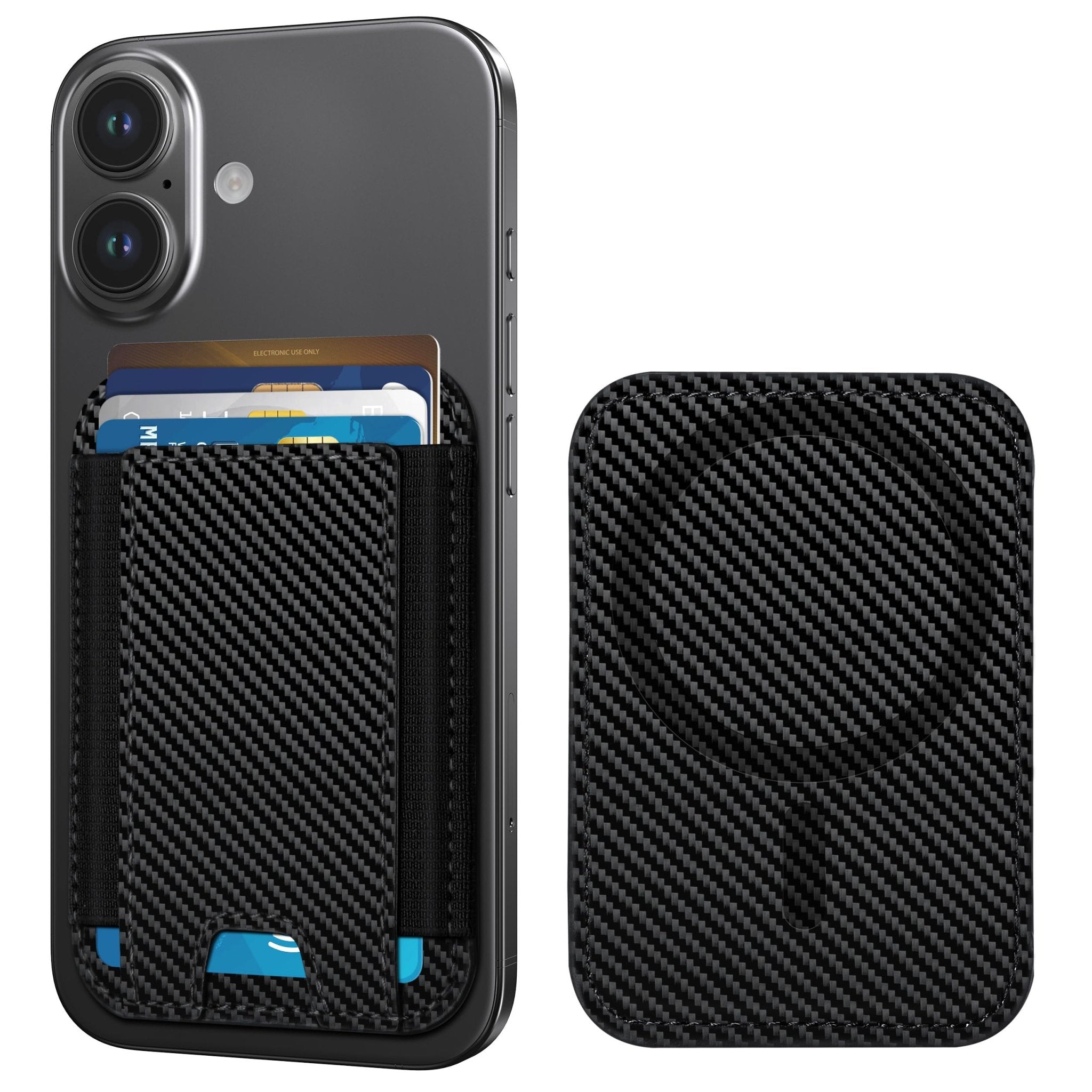 MagSafe Wallet with RFID Blocking – Slim Vegan Leather Card Holder - Abbycart