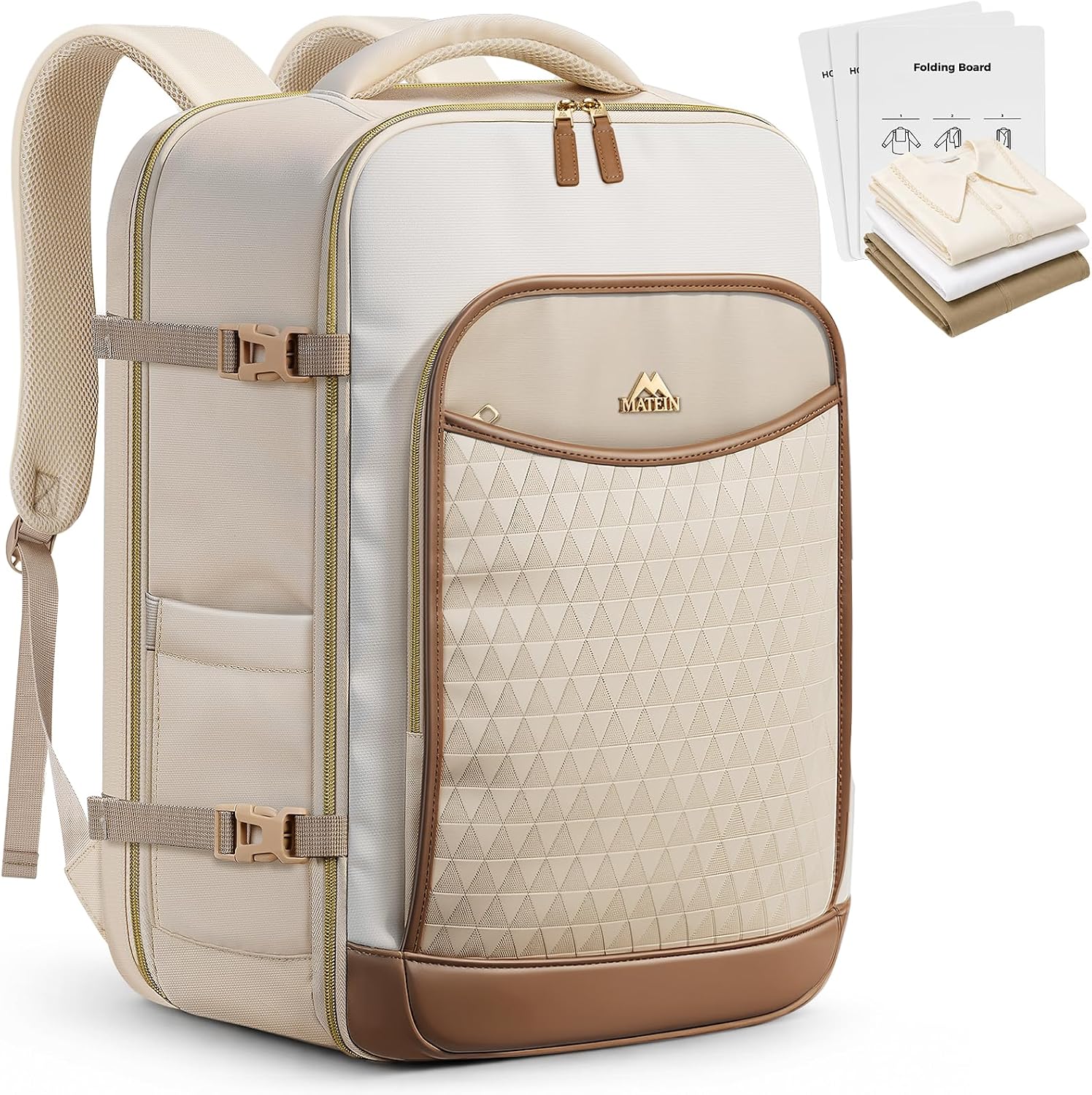 45L Carry On Travel Backpack for Women 22x14x9 TSA Laptop Bag