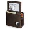 Men’s AirTag Wallet Leather RFID Blocking Bifold 13 Card Slots (Classic)