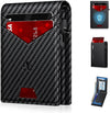 Men's RFID Blocking Wallet Slim Pop Up Card Holder 12-14 Cards Cash ID