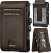 Men’s Slim RFID Leather Wallet with Pop-Up Card Holder