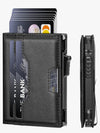 Minimalist Men’s Wallet with Smart Pop-Up Mechanism