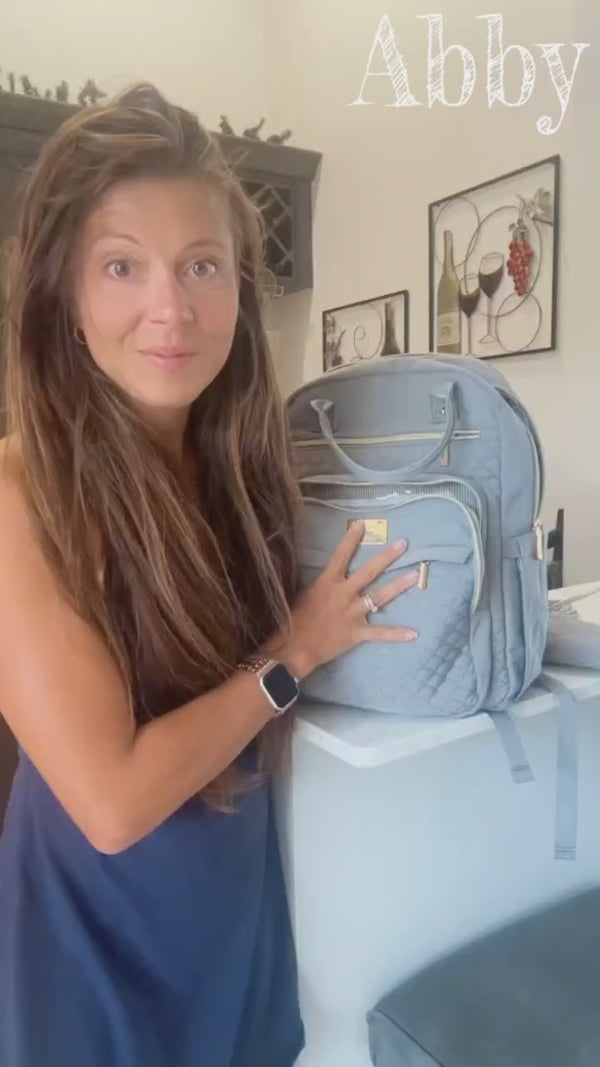 Women’s 15.6 Inch Laptop Backpack with Wallet – 30L Work & Travel Bag
