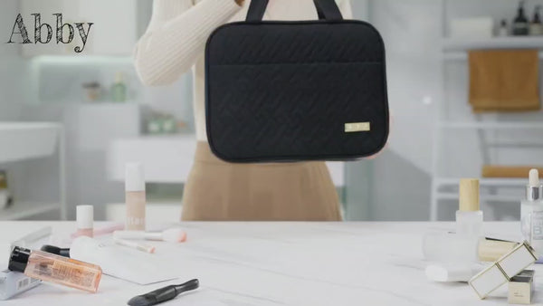 Hanging Toiletry Bag – Waterproof Travel Organizer with Large Capacity