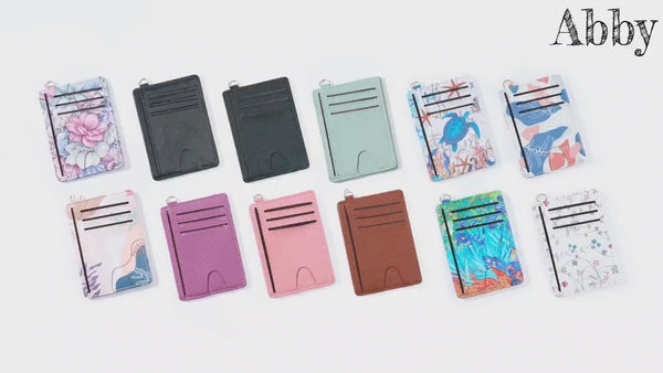 Slim RFID Wallet for Women | Minimalist Credit Card Holder