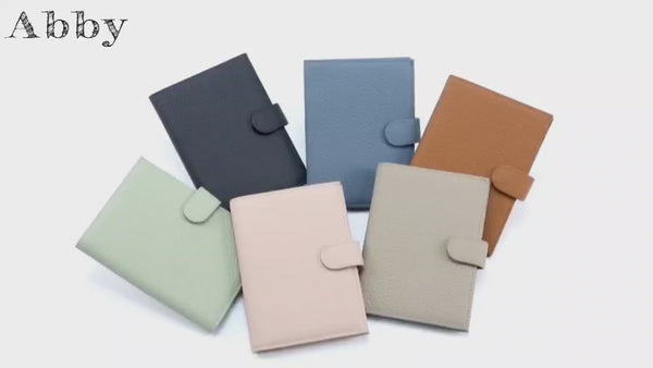 Slim RFID Passport Wallet – Leather Travel Holder