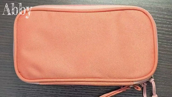 Travel Cable Organizer Pouch Waterproof Electronics Storage Bag