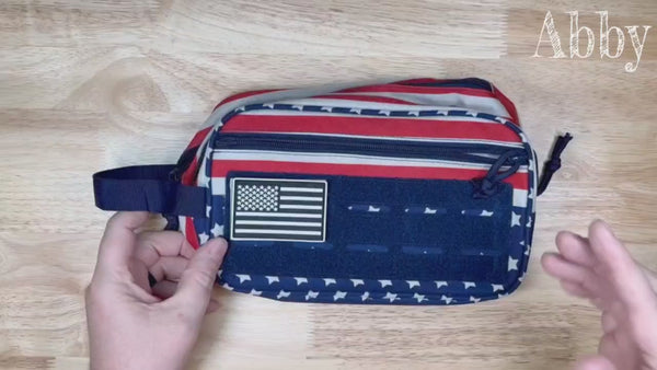 Tactical Toiletry Bag for Men Military Travel Dopp Kit Organizer