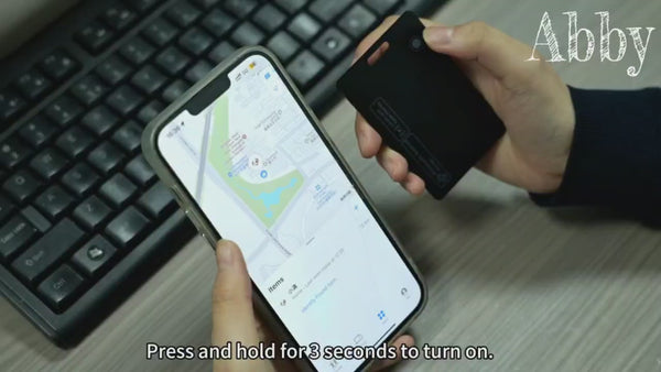 Smart Wallet Tracker Card (iOS Only)