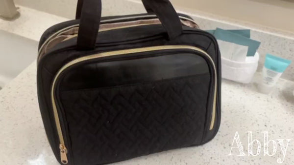 Hanging Toiletry Bag for Women & Men, Waterproof Travel Organizer