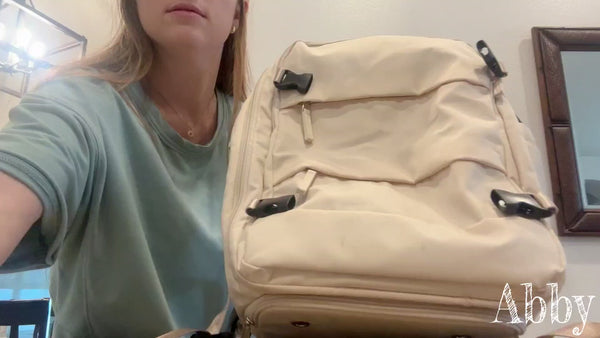 25L Travel Backpack with Laptop & Shoe Compartment – Water Resistant