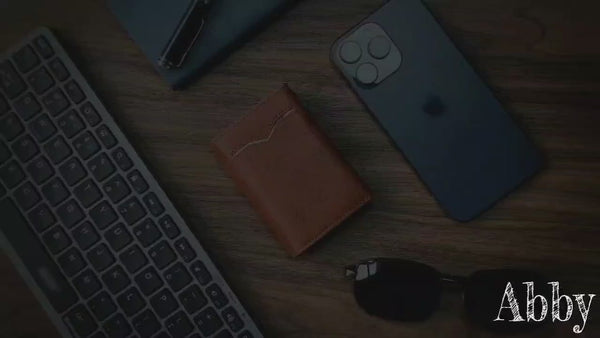 RFID Leather Wallet – Slim Pop-Up Men’s Wallet