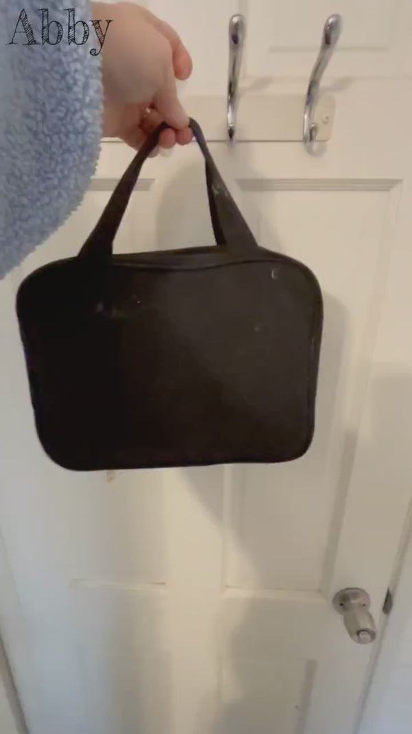 Hanging Toiletry Bag – Waterproof Travel Organizer with Large Capacity