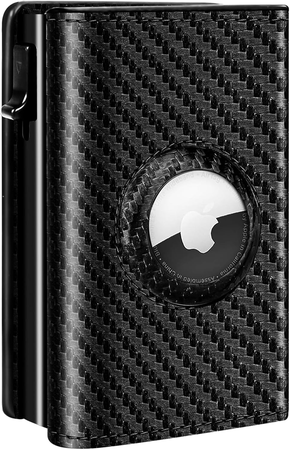 RFID Blocking AirTag Wallet for Men – Slim Leather with Money Clip - Abbycart